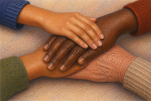 Love and connection grow through respect, care, and the relationships we build over time.
